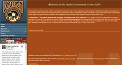 Desktop Screenshot of drydencafe.org